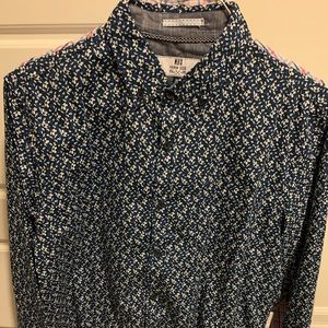 Men’s floral Button down shirt